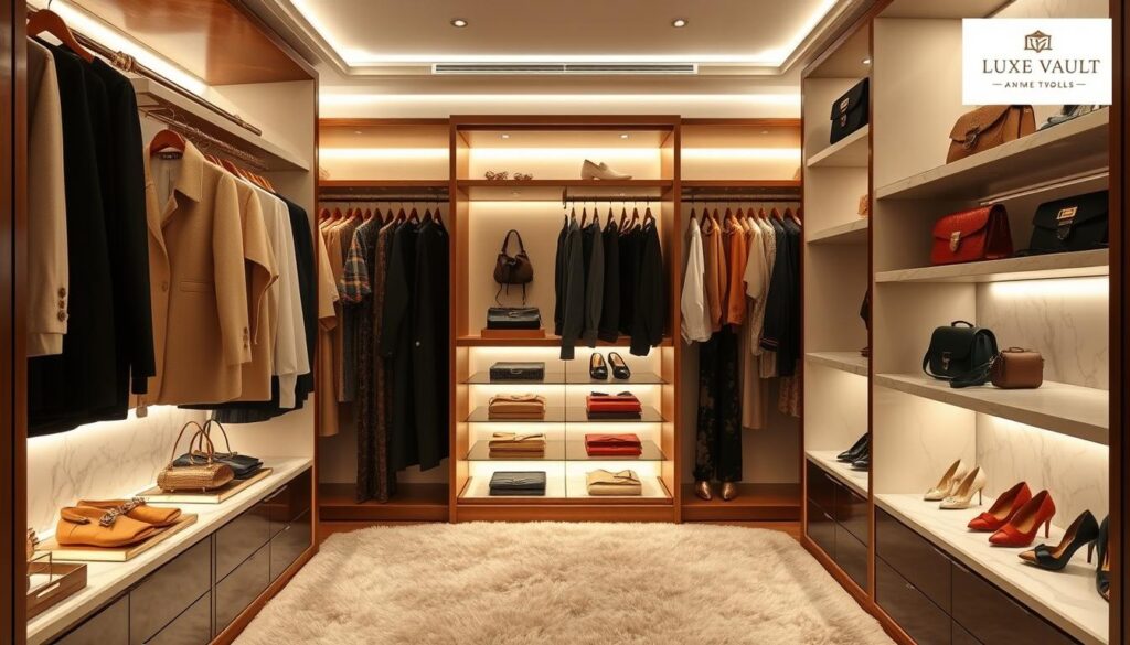 high-end wardrobe