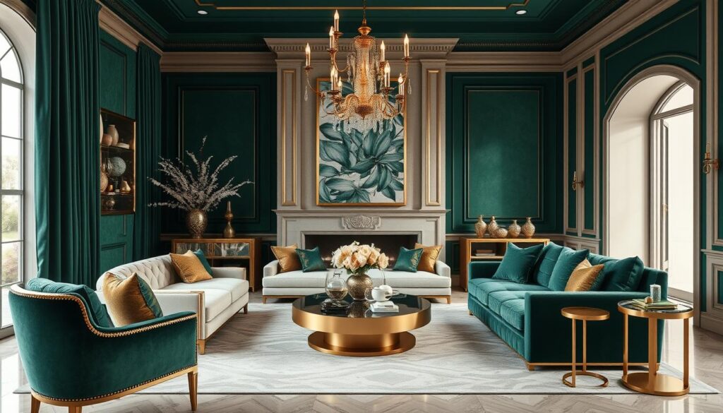 luxurious color palette