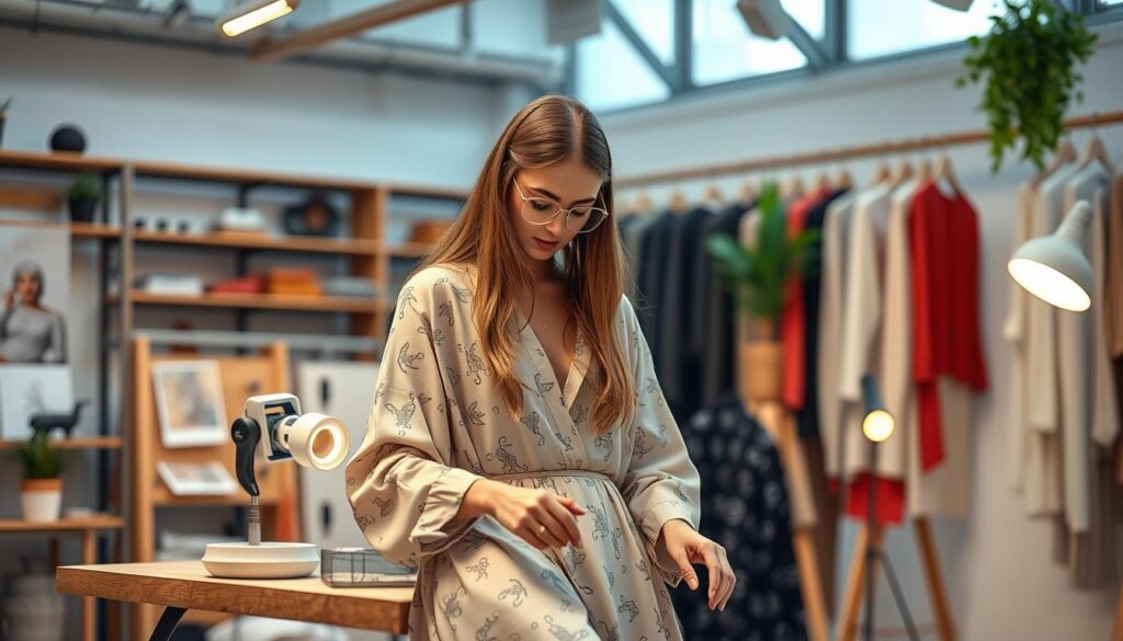 AI sustainable fashion design