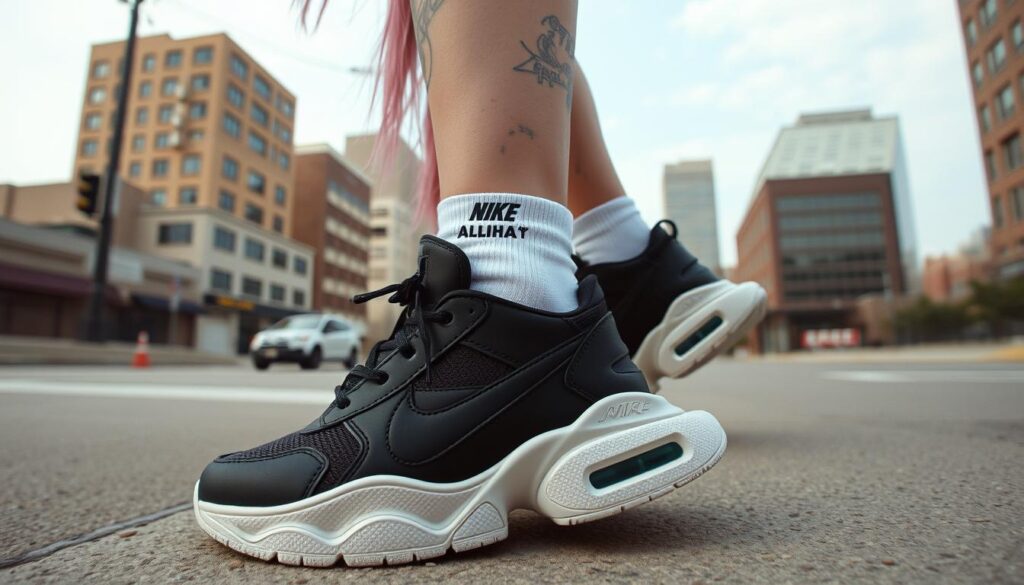 Billie Eilish Nike Alpha Force shoes