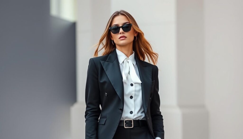 Saint Laurent women's tuxedo