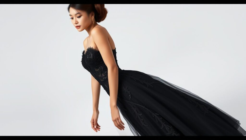 designer little black dress