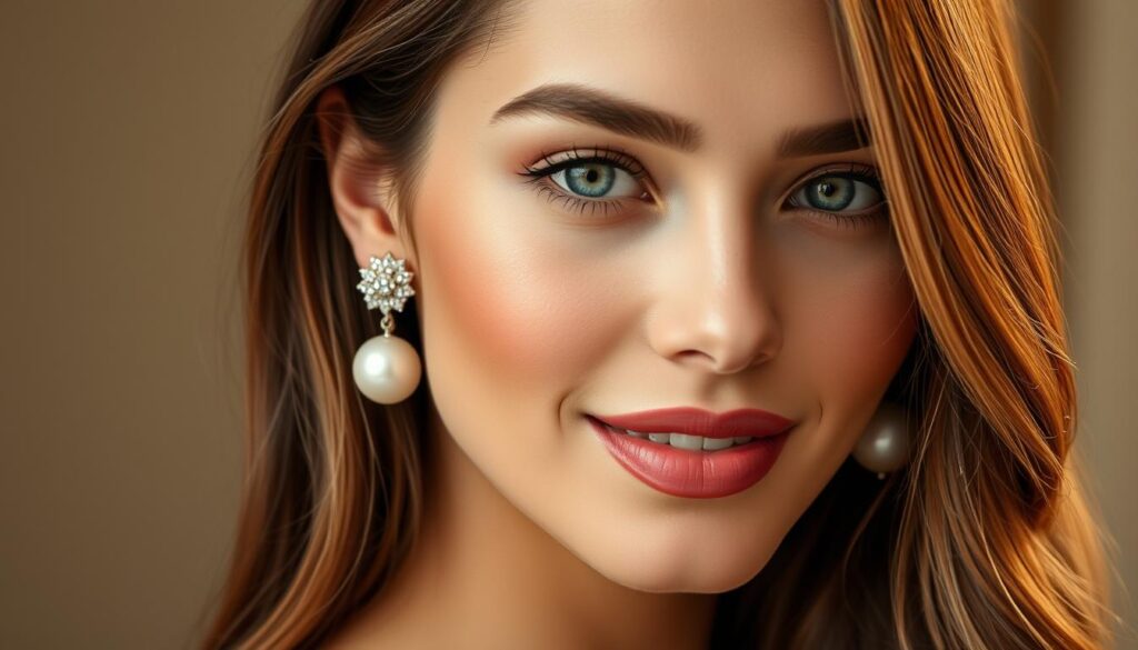 luxury pearl earrings