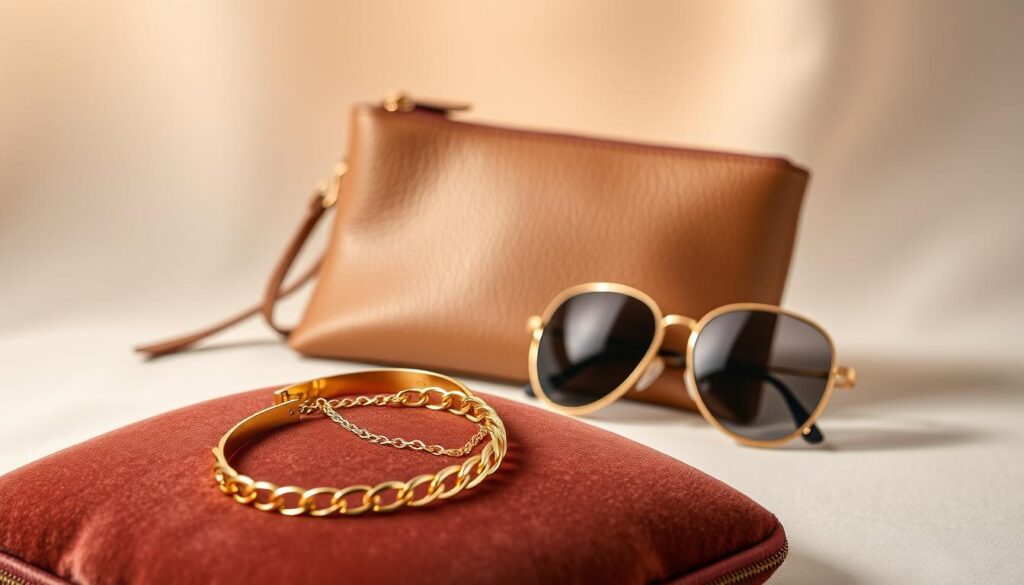 mixing and matching designer accessories
