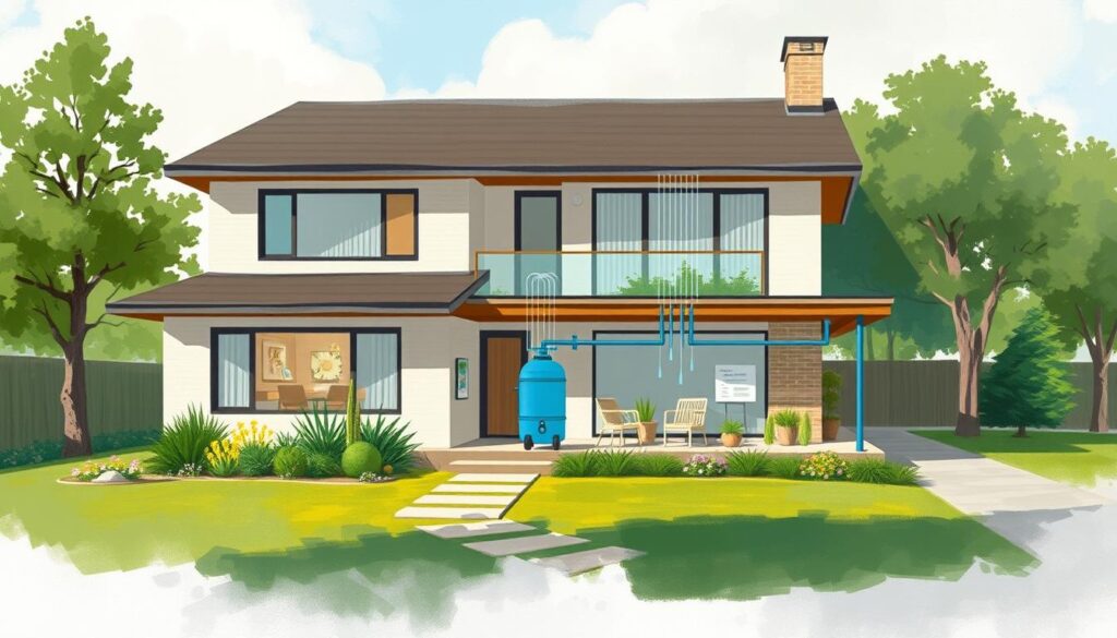 water saving home design features